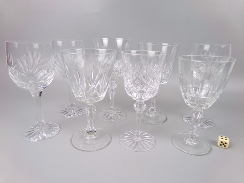 Vintage wine glasses goblets - wine, x