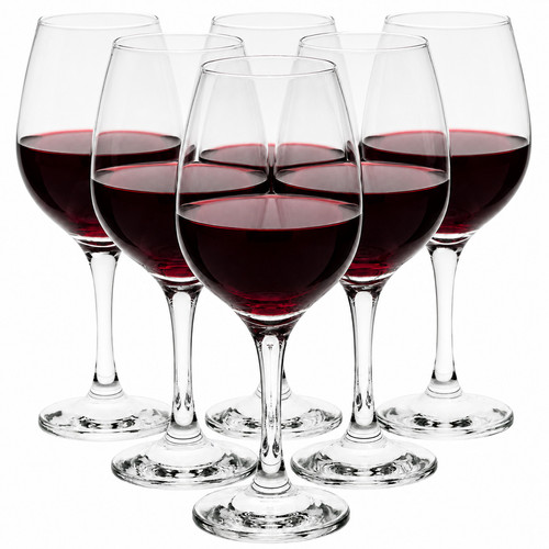 Set stemmed wine - stemmed, glasses