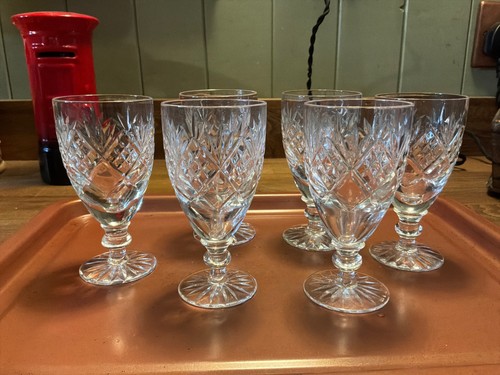 Vintage cut crystal sherry - vintage,