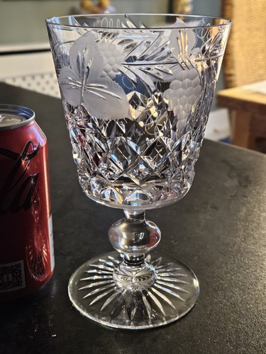 Rare find crystal goblet - crystal,