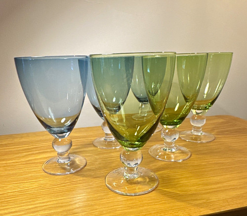 Vintage retro blue - blue, green