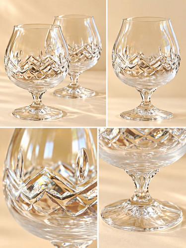 Vintage cut glass - vintage, brandy