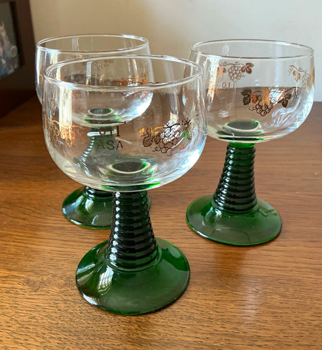 Vintage retro wine - wine, set