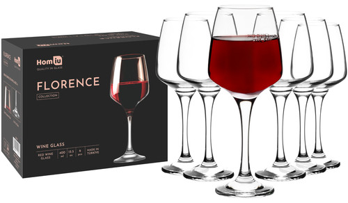 Red wine glasses large 400ml - glasses,