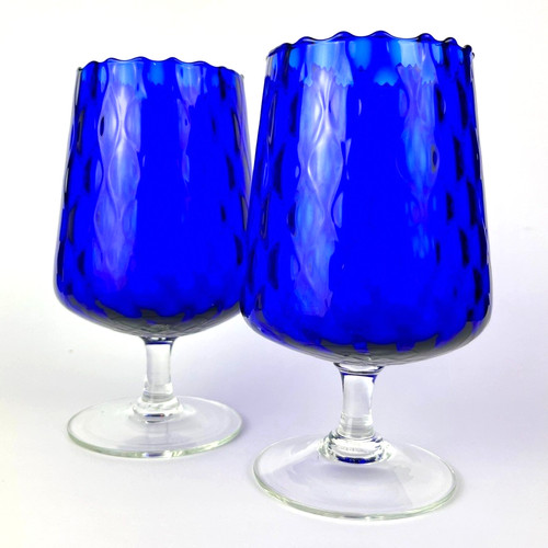 Vintage cobalt blue art - vintage,