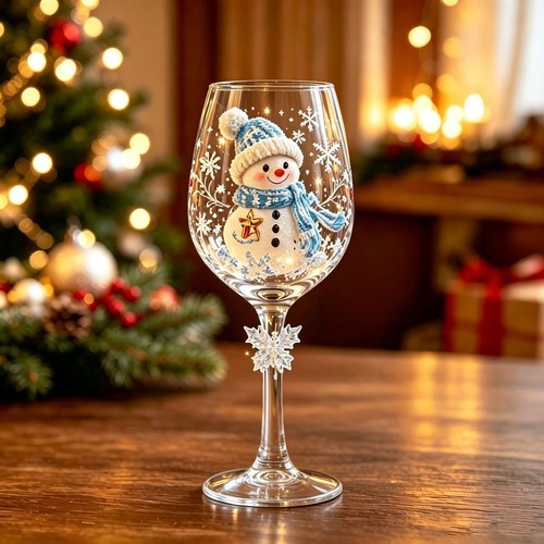 Christmas art wine - art,