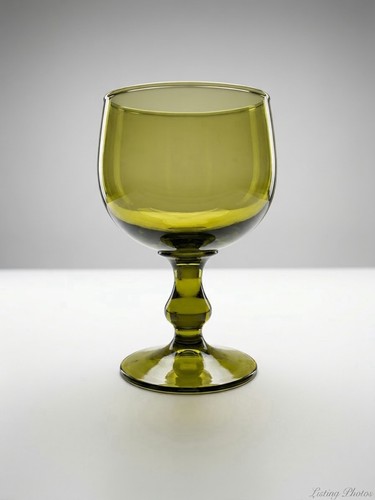 Vintage olive green glass - vintage,