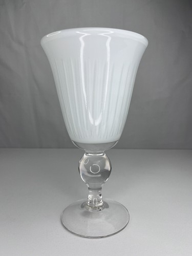 Large vintage clear white - vintage,