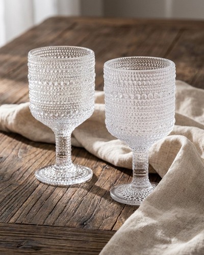 Vintage style hobnail glass - vintage,