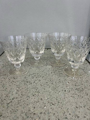 Set crystal glasses - 4,