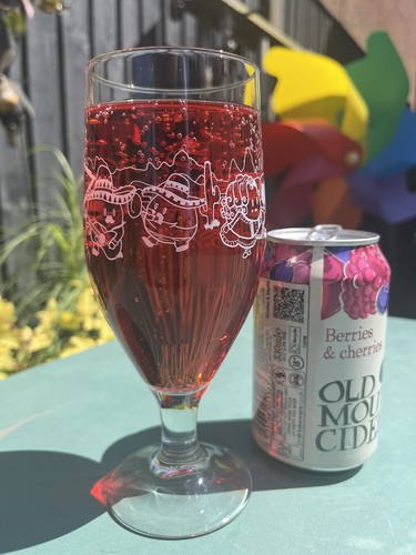 Cider larger glass goblet - glass,