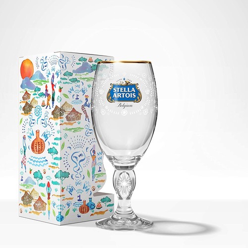 Stella artois collectors glass - stella,