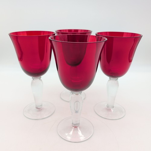 Ruby red wine - ruby, glass
