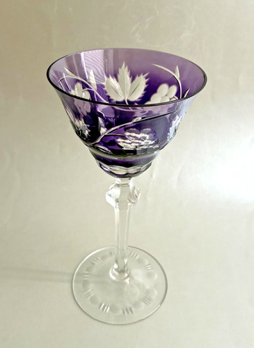 Römer amethyst crystal - crystal, wine