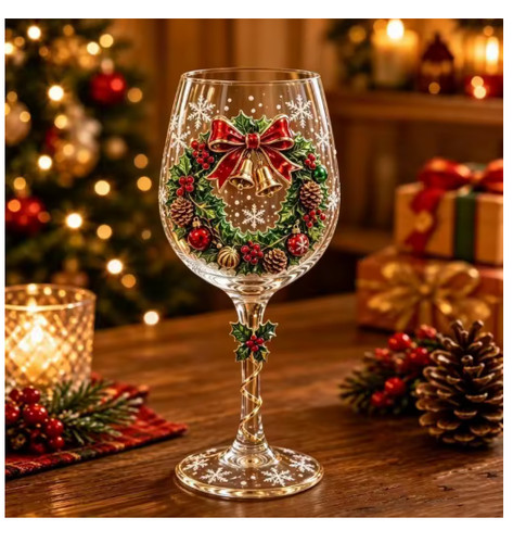 Christmas decorative glass - christmas,