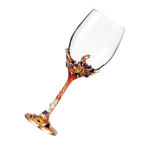 Decorative enameled crystal - decorative,