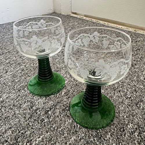 Pair vintage luminarc france - pair,
