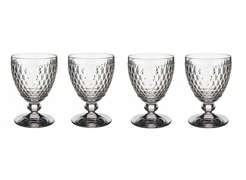 Glass water goblet - water, by