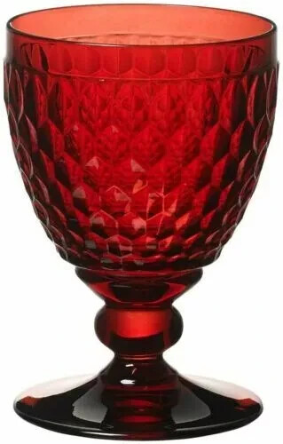 Red wine goblet glass - wine,