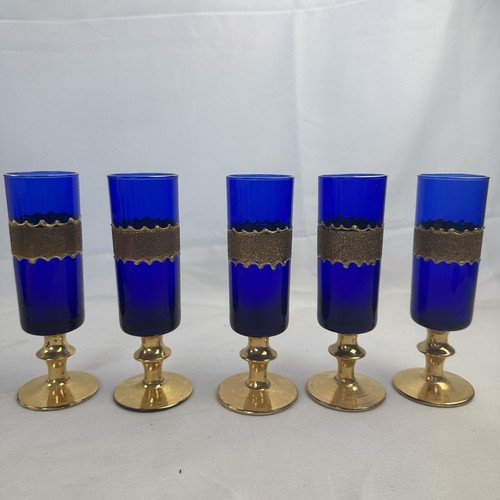 Vintage cobalt blue gold - vintage,