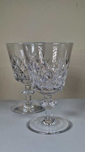 Webb crystal england - crystal, wine
